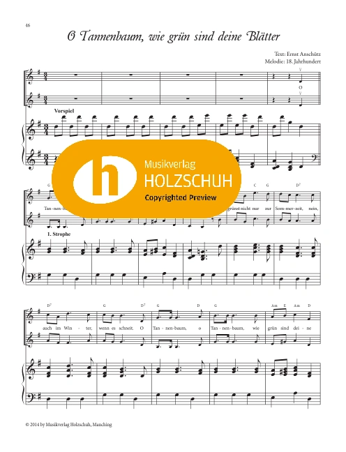 O Tannenbaum, wie grün sind deine Blätter